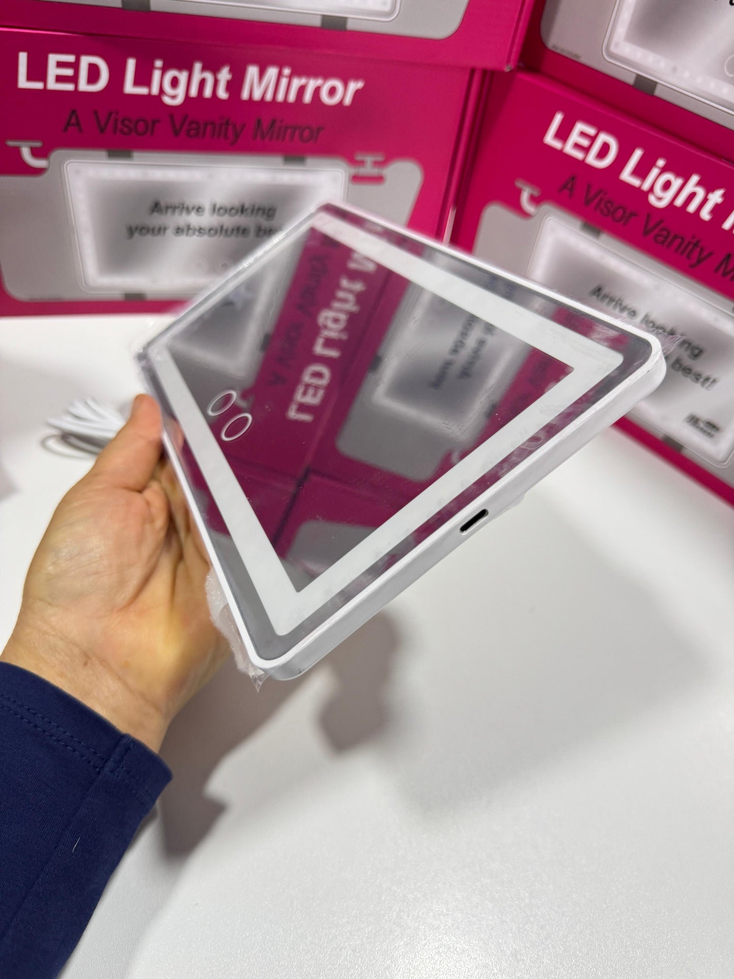 ESPEJO LUCES LED PARA CARRO